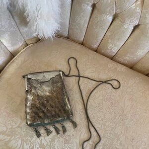 Benchmade Leatherworks vintage metal fringe bag